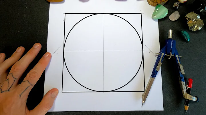 How to Draw a Square Around a Circle