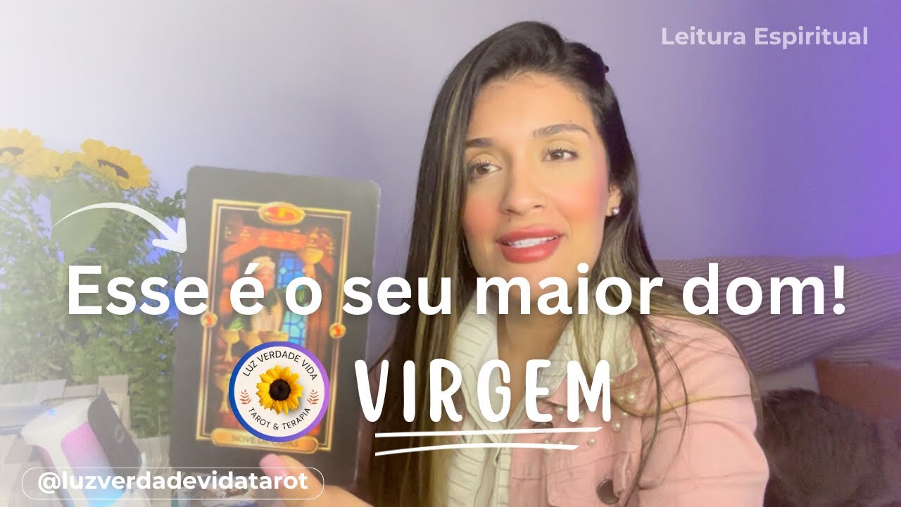 Virgem ♍️ Essa leitura é profunda. E é sobre você! Muitas revelações 