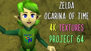 How to Install Ocarina of Time Reloaded 4K Textures in Project64