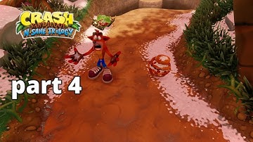 crash bandicoot 2:cortex Strikes back N Sane trilogy gameplay part 4 (60FPS HDR)