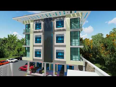 Video: Hotelový projekt pro 10–50 pokojů. Designové vlastnosti