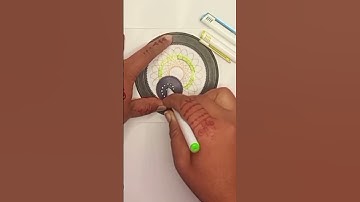 Creating Stunning Spirograph Art. #shorts #shortvideo #youtubeshorts #art