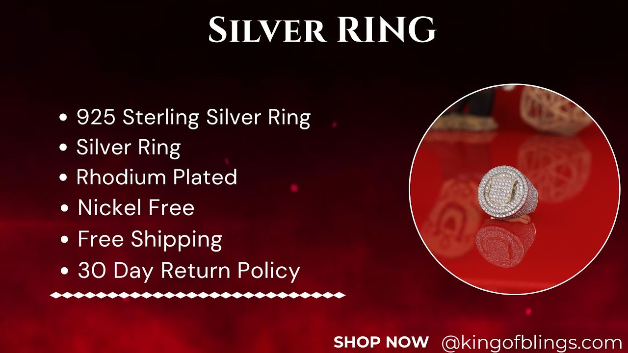 ジュエルズ　M King Of Bling's Yellow Sterling Silver11.50ct Cubic Zirconia Men's