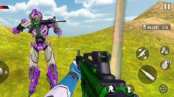Fps Shooting Gun Games 3D – Robot Shooting Games Android Gameplay #2