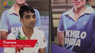 Praveen 1st Indian man to win Gold at the Wushu World Championships