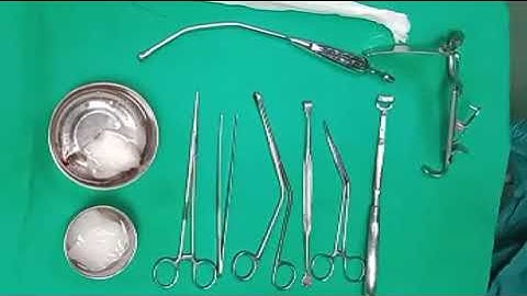 How Instruments for tonsillectomy Tonsillectomy Surgery: Correct Name, Identification & Use