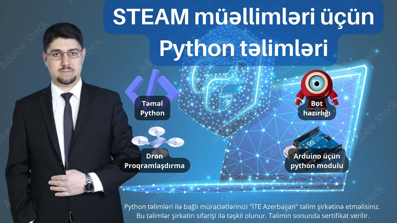 STEAM müəllimləri üçün Python təlimi - DƏRS - 67 Dövrlər - YouTube