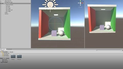 Unity intro to lighting tutorial 2 of 3 -cornell box