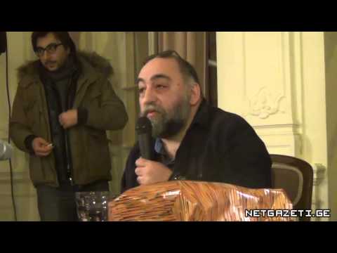 აკა მორჩილაძის წიგნის პრეზენტაცია