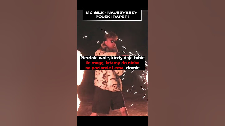 MC Silk - najszybszy Polski raper! Jak szybki jest w swoim najnowszym kawałku "Gdy Wyje Banie Ryje"?