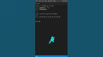 PATTERN-50||RHOMBUS star pattern in C++ programming|| C language tutorial #shorts