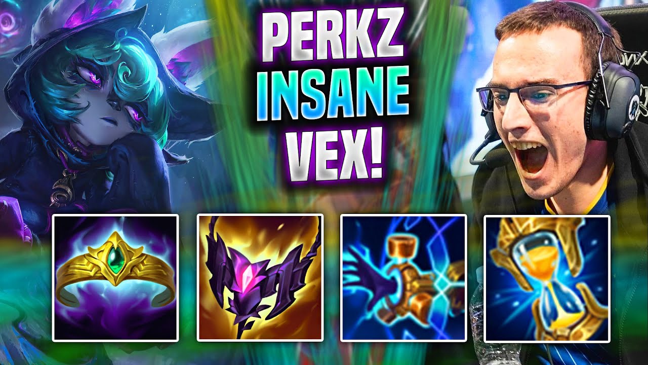 PERKZ IS INSANE WITH VEX NEW ITEMS! - VIT Perkz Plays Vex Mid vs Zed! | Preseason 2022