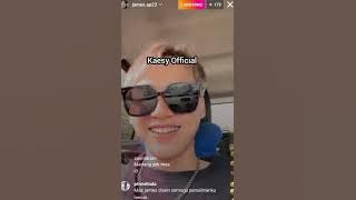 James Ap Live IG terbaru 27 Juni 2022 @kaesyofficial350