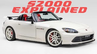 Honda S2000 Explained (Honda's Iconic Roadster) #cars #jdm #honda #hondacars