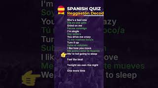 Spanish Quiz: Reggaetón Decoded