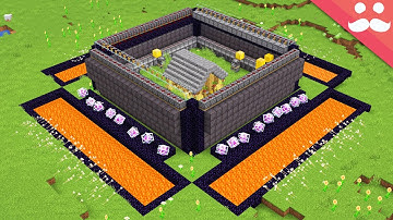 I made a Tiny Safe House in Minecraft