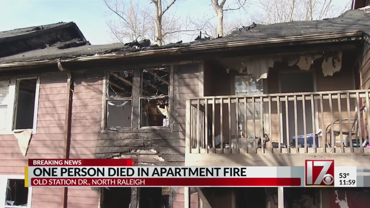 Update: 1 dead from Sunday Raleigh apartment fire - YouTube