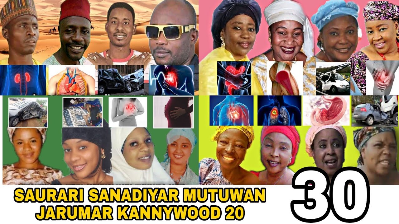 Top20 Silar mutuwar ko wanne jarumi, su 20 da kuma takaitaccen tarihin kowa