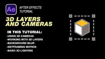 Working With 3D Layers and Cameras in After Effects