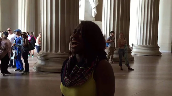 Star Swain sings "The National Anthem" live at the...