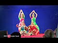 Amazing dance performance bharat natyam on janmashtami celebration at iskcon temple surat