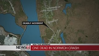 One dead in Norwich crash