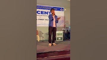 Ashish Fuse rocked at Student Induction Program of First year