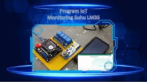 LM35 Temperature Monitoring - IOT | Menggunakan Aplikasi Blynk