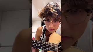 Video thumbnail of "| Full Song | David Kushner Miserable man Guitar Tutorial"