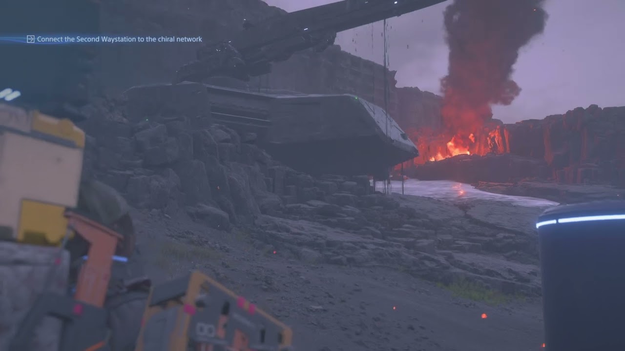 DEATH STRANDING 2: ON THE BEACH DHV Magellan Emerges From the Tar