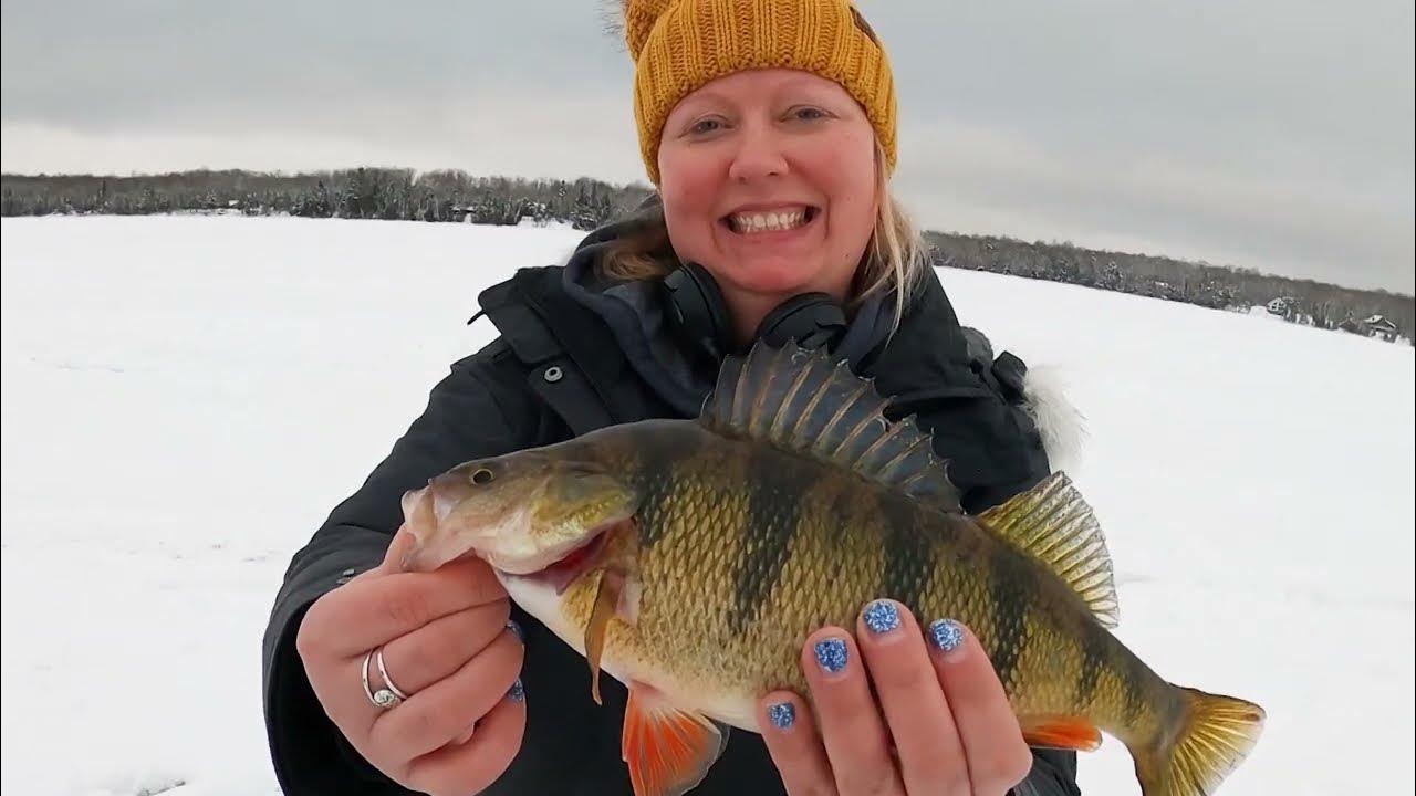 906 Outdoors - Ice Fishing Gogebic Perch, Vintage Snowmobiles 