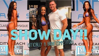 SHOW DAY! || My first NPC Bikini Competition || Prep Diary 1.06
