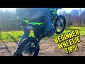 PITBIKE WHEELIE TIPS FOR BEGINNERS (Part 1)