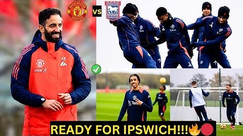INSIDE RUBEN AMORIM'S MASTERPLAN: MANCHESTER UNITED'S INTENSE PREPARATION FOR IPSWICH