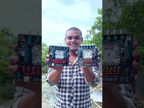 DIY Class D Amplifier ⚡ Bass Test #shots #project #experiment #diy #sujanexperiment