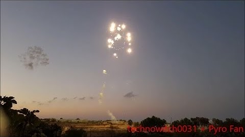 Malta, Ghaxaq 13 aug 2016 Beraq Shells in the Evening + 2 Salutes