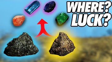 Mining Gems: NEW WORLD ( Luck + Route ) Guide 2021