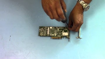 Properly Installing a Bracket on Your Adaptec RAID Adapter