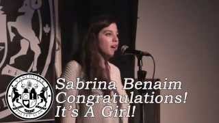 Sabrina Benaim  Congratulations! It's a Girl!