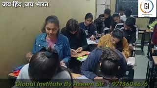 Global Institute By Azeem sir Sehore || 3rd Mega Test Maths || 05/02/2023