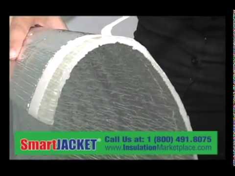 Smart Jacket - how to install water heater insulation blanket -  www.insulationmarketplace.com 