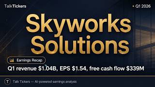 Skyworks Q1 2026 Earnings: Strong Growth & Strategic Corvo Deal