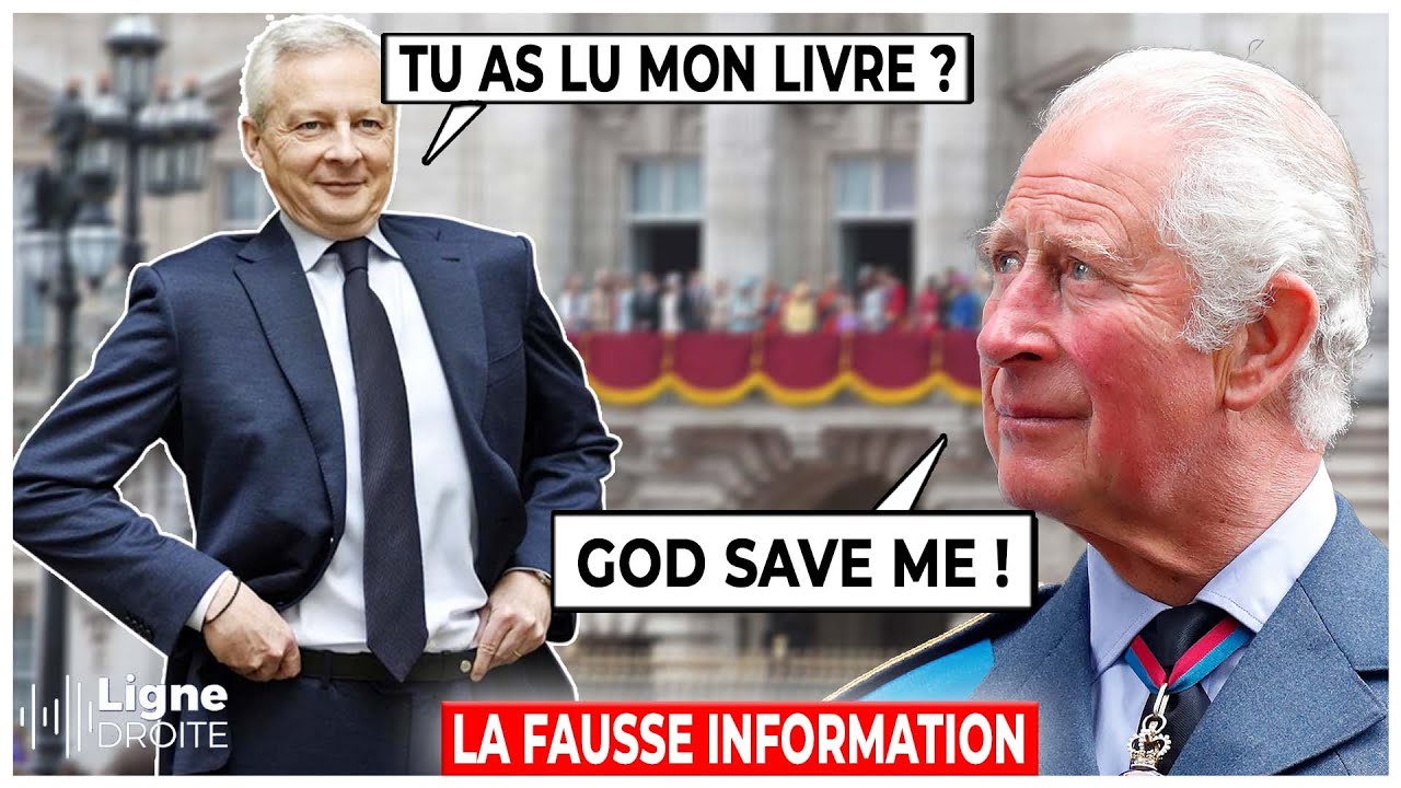⁣Charles III : le nouveau livre de Bruno Le Maire choque la monarchie !