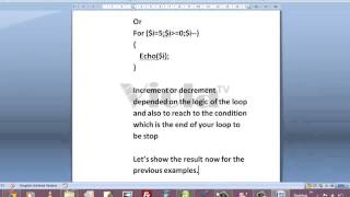 PHP 14 PHP Loops Part 3 For loops & Foreach loops   YouTube