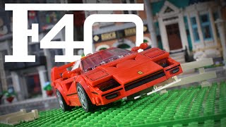 Ferrari F40 - Lego Stopmotion
