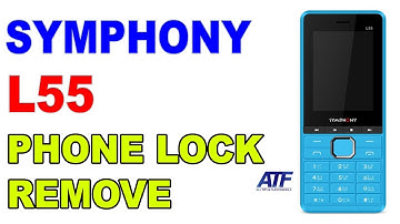 SYMPHONY L55 PHONE LOCK REMOVE
