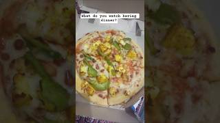 what do you watch? #ytshorts #food #dinner #dominos #pizza #shorts