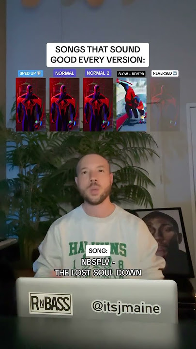 Songs That Sound Good Every Version: NBSPLV “The Lost Soul Down” #shorts #spedup #slowed #spiderman