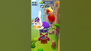 Talking Tom Gold Run Funny Fails Angela 💞 Android iOS Gameplay #shorts #shortfeed #talkingtom #220