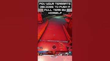 Teammate pushes full team in Apex ranked alone